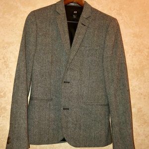 Gray Tweed Blazer